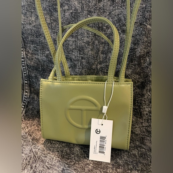 Telfar Handbags - Telfar small crossbody drab green